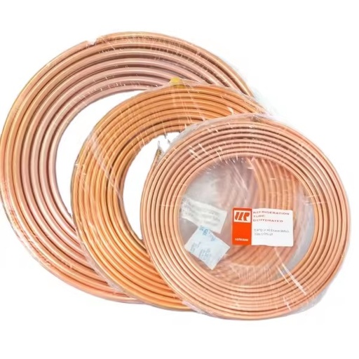 Grade a Copper Refrigeration Tubing Coil 2mm 3mm 4mm OD 3.28 3.26 Ft Long Bending Cutting Welding Services Included