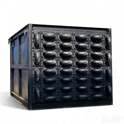 Industrial Cast Iron Economizer Assembly High Temp Resistant Flue Gas Heat Recovery Unit for Solid Fuel Boilers