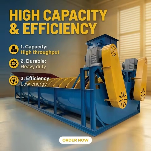 SHANGPIN Manufacturer Mineral Processing Plant Spiral Washing Machine Spiral Sand Washer Washing Separation Mining Machinery