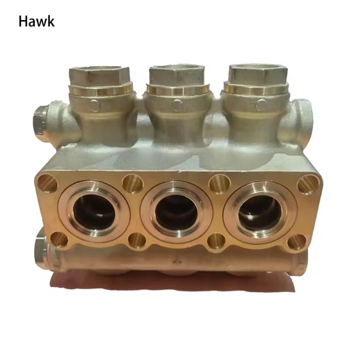 200bar 15L/min Brass Pressure Washer Pump Head Hawk NMT1520 High Pressure Washer Pump Parts