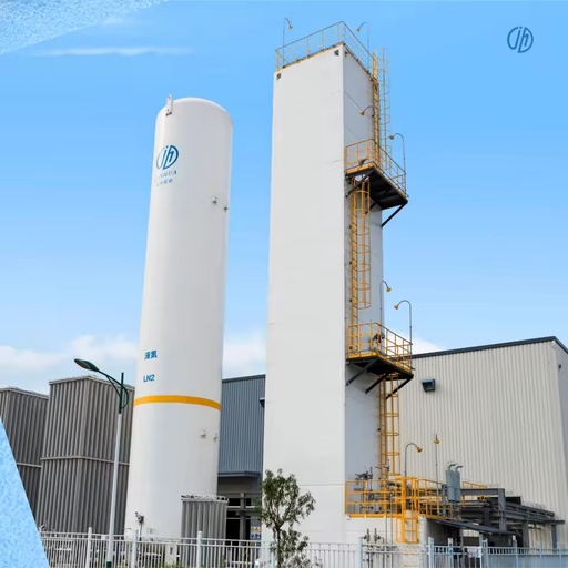 Cryogenic Air Separation Unit ASU Oxygen Nitrogen Plant 99.999% High Purity Industrial Gas Generator PLC Motor Pump