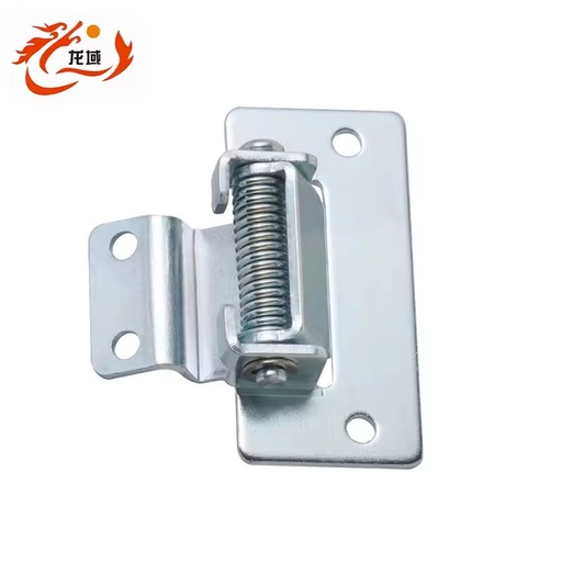 HL128 Iron Modern Adjustable Locking Spring Hinge with 180 Degrees Opening Angle for Electrical Distribution Cabinets