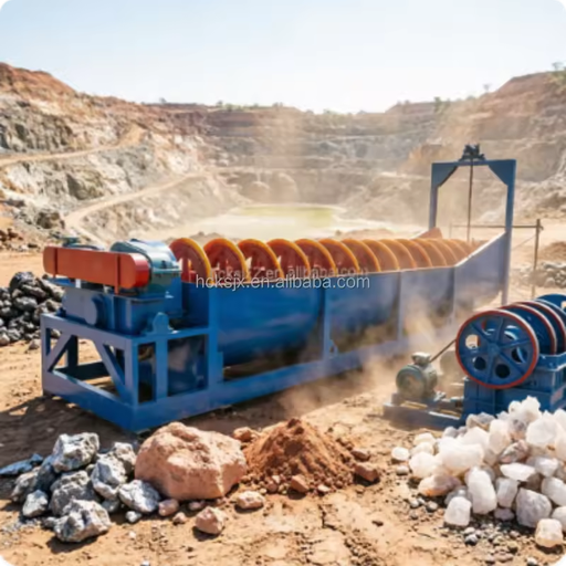 Double Spiral Classifier for Iron Ore Gold Ore Beneficiation Mining Processing