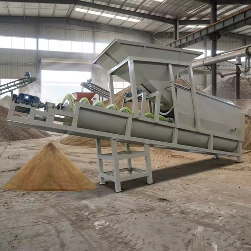 Heavy Duty Integrated Sand Screening Washing Machine Combined with Spiral Sand Washer and Rotary Trommel Screen for Mining