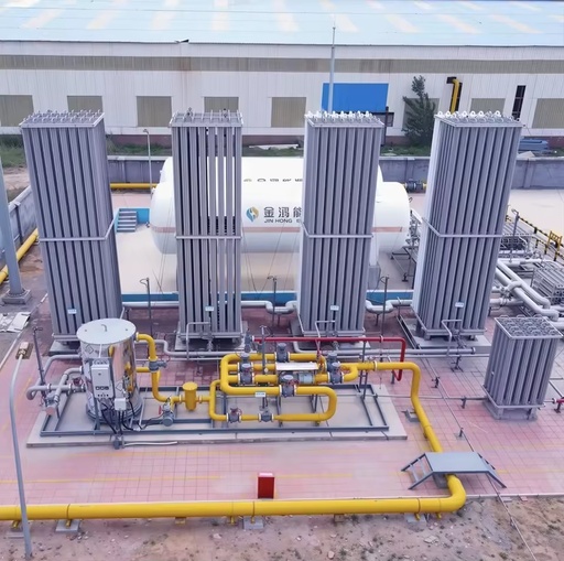 Customized Supply Brand LNG Gasification Skid Pressure Reduction Metering Installation Equipment DN25-500 0.1-0.8MPa