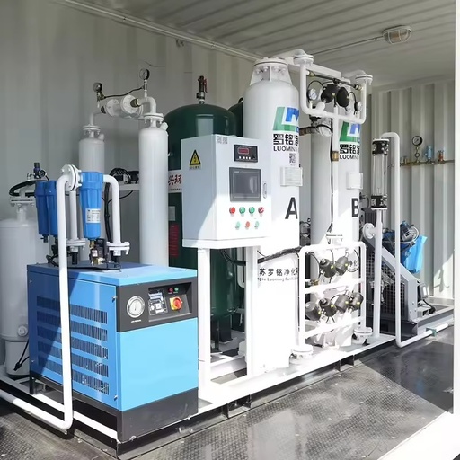 Gas Generation Equipment Complete Oxygen Gas Production Line Energy Saving Including Air Compressor Filling Station Cylinder