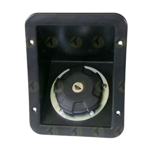 Soundproof Generator Fuel Tank Cap Deck Filler Holder Generator Spare Parts Locking Gas Cap Plastic Housing for Fuel Caps