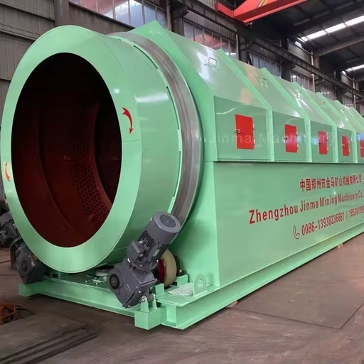 Construction Waste Disposal Rotary Trommel Screen Sand Washer Trommel Screen for Waste