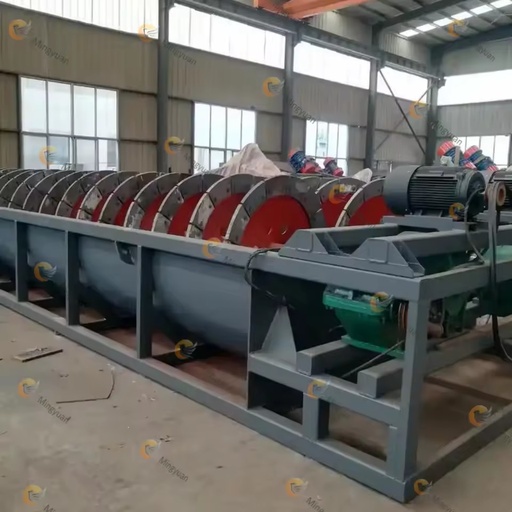 High Capacity Clean Sand Output Gravel Washer Fine Sand Mining Tailings Recovery Screw Spiral Washing Machine