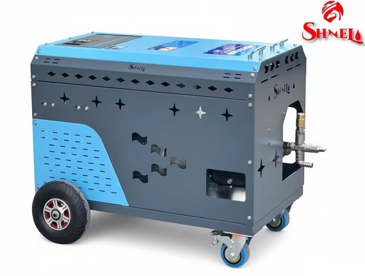 15KW 500Bar Electric High Pressure Washer Cold Water Cleaning 20Hp 380V for Construction Aluminum Formwork Surface Restoration