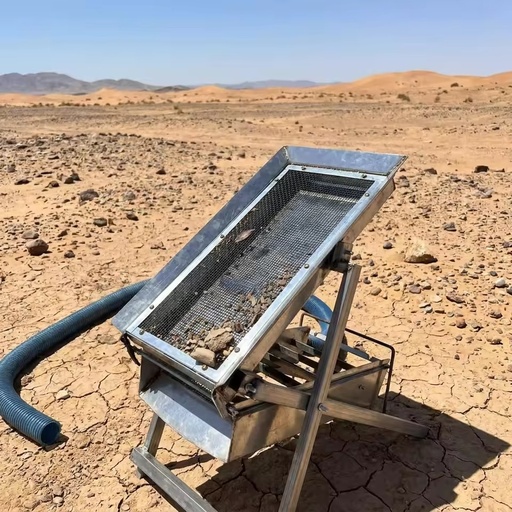 Waterless Dry Land Gold Mining Equipment