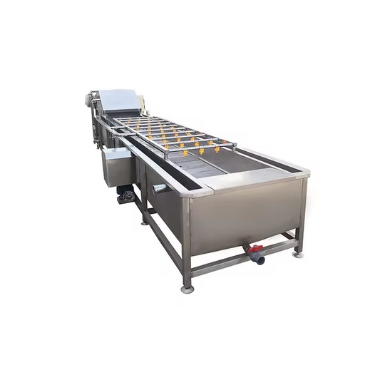 Industrial Automatic Multifunctional Bubble Washer Machine for Vegetable Fruit Corn Processing with Food Grade Stainless Steel