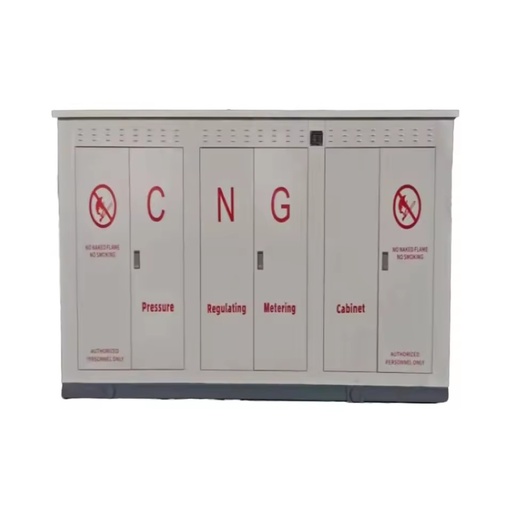 PCCD Natural Gas PRMS Skid CNG Pressure Regulators 200-250 Bar Inlet 500-5000SCM/Hour Flow Rate ISO9001 Certified High