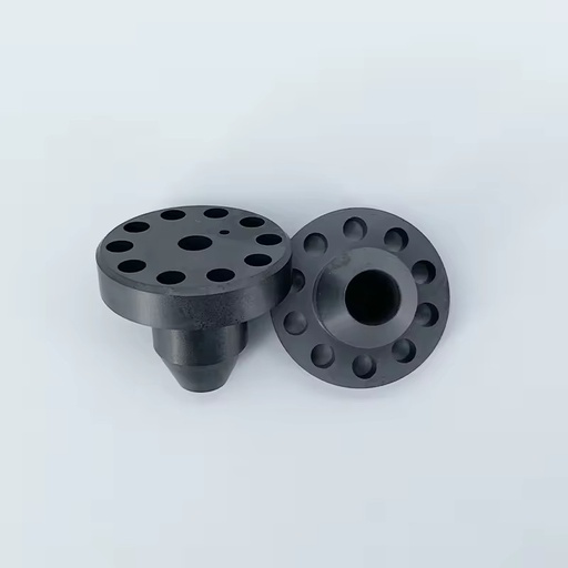 Precision Silicon Nitride Ceramic Gas Distribution Flange Si3N4 Flange Adapter