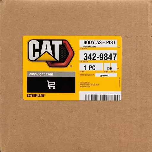 New Original 342-9847 Piston Caterpillar G3516B G3508B G3520B Gas Engine Spare Parts Heavy Equipment