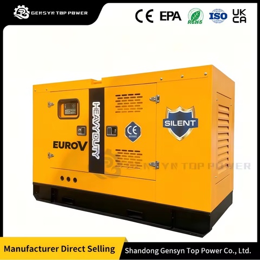 Modular Component Layout Facilitates Spare Part Replacement and After Sales Repair for Euro V Silent diesel Generator