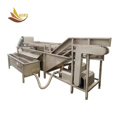 CE Certified Heavy Duty Multifunctional Fruit & Vegetable Washer with Motor for Corn Nuts Wheat Processing