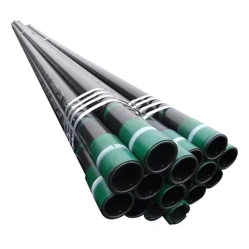 API 5L Gr B X42 X52 Carbon Steel Seamless Pipe SCH40 SCH80 for Oil Gas Transmission Pipeline Black Painting