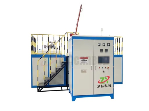 3200 High Temperature Vacuum Induction Furnace for Graphitization Carbon Materials Graphite Parts PLC Controlled Remote