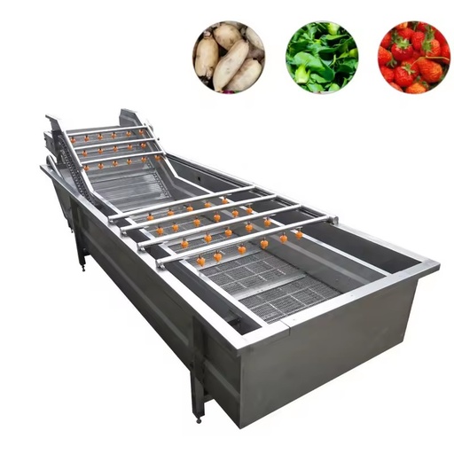 Commercial Multifunctional Vegetable Fruit & Corn Washer for Restaurant Kitchen Easy Maintenance Food Grade Stainless Steel
