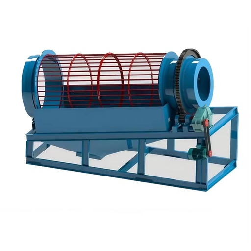 Diesel Engine Electric Motor Dual Power Option Trommel Screen Machine