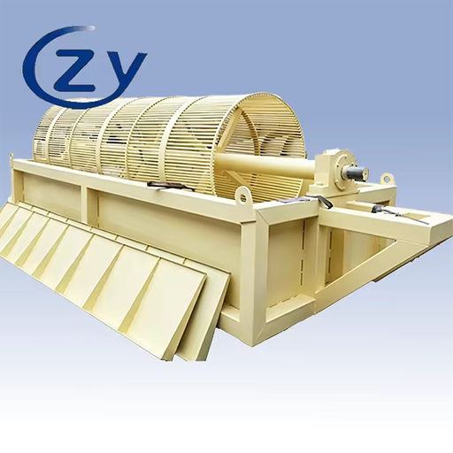Stable-Performance Rotary Peeler Reducing Raw Material Loss for Large Scale Starch Processing Factories