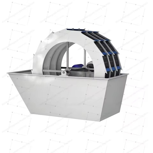 Industrial Fine Gravel Bucket Wheel Sand Washing Washer Machine