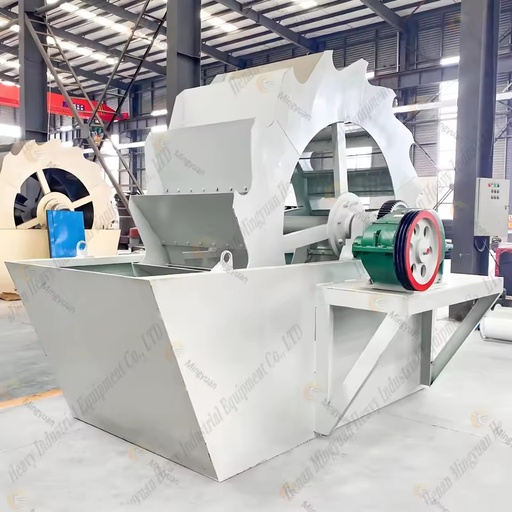 High Quality Efficient Fine Gravel Wheel Sand Cleaning Washing Washer Machine