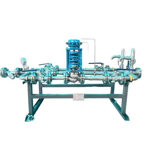 Skid-Mounted Stainless Steel Gas Pressure Reduction Control Unit High Precision Adjustable Outlet Pressure for CNG/LNG Stations