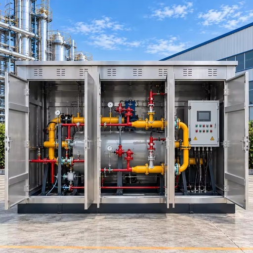CNG PRMS Pressure Regulating Equipment for Natural Gas Pressure Reducing and Gas Flow Metering