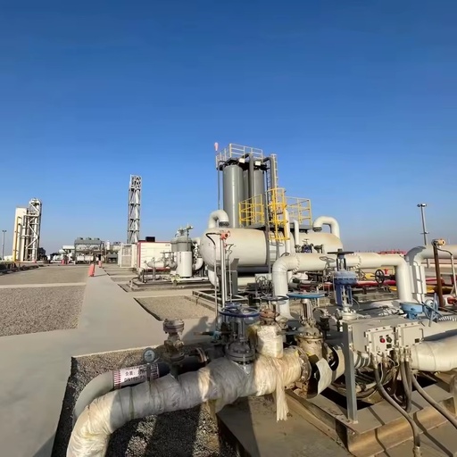 6x104Nm3/d LNG Plant Gas Generation Equipment with Temperature 60℉ Pressure STD 1.01325bara Output Range 1.12~1.18bara