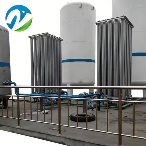 LOX/LIN/LAR Gasification Station 1000Nm3/h 1.6MPa Finned Tube for Cylinder Filling
