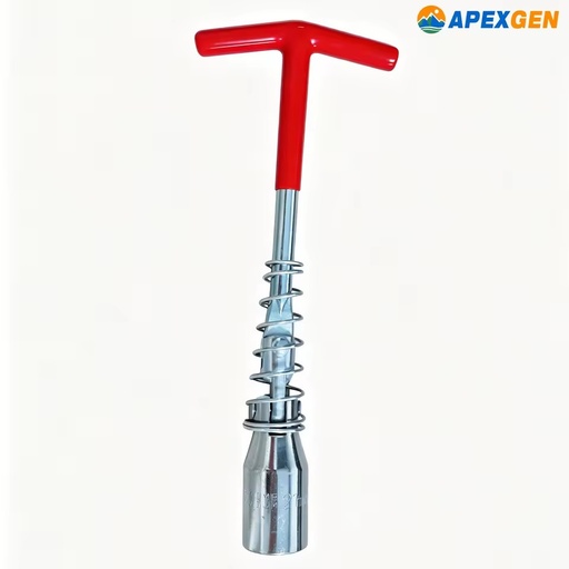 Spark Plug Socket Wrench, Universal Spark Plug Removal Tool for Air Cooled Gas Generator Engine Spare Parts