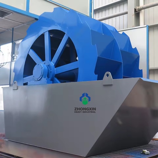 New High Efficiency Wheel Bucket Sand Washer High Capacity AC Motor for Mining & Quarry