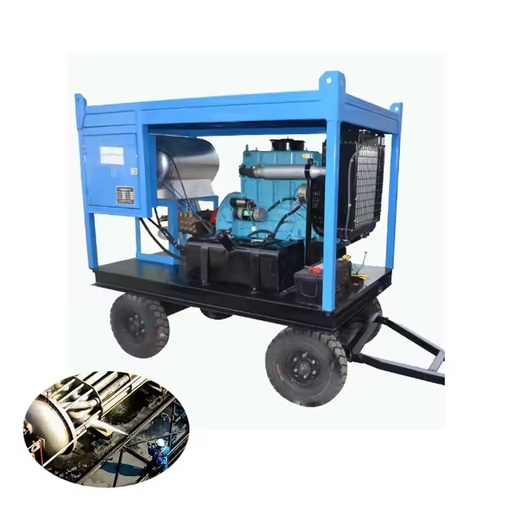 New High Pressure Washer for Diesel Engine 30 HP 22KW 500 Bar Surface Cleaner for Car Wash Shop