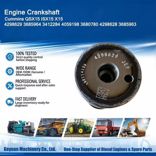 4298629 3685964 3412284 4059198 3680780 4298628 3685963 Engine Camshaft For QSX15 ISX15 X15