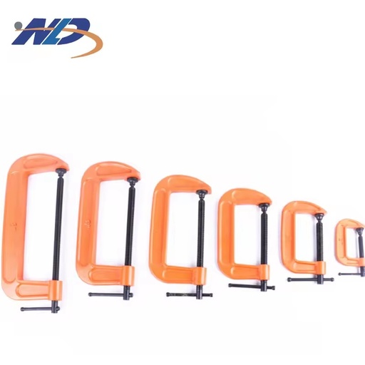 Factory Direct Sales Malleable Steel G Type Woodworking Manual Quick Fixing C Clamps