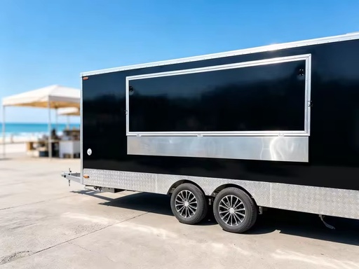 Ice Cream Cart Coffee Shop Cart Trailer Remorque Food Truck