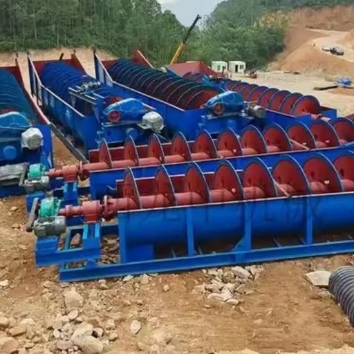 Mining Spiral Sand Washer Ore Sand Dewatering and Cleaning Machine