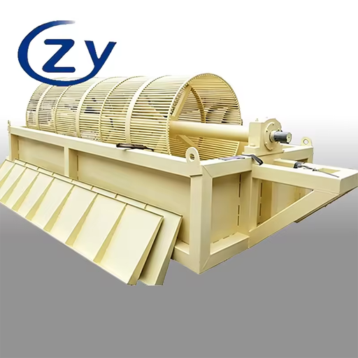 Efficient Rotary Peeler for Stable and Hygienic Starch Raw Material Processing