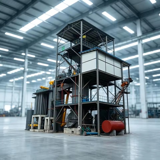 Variety of Sizes Available Two-stage Coal Gas Producer Hot Coal Gasifier for Shuttle Kiln/ Smelting Furnace/ Cement Kiln