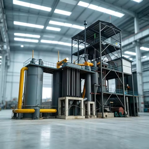 Factory High Performance Large Capacity Small Automatic Gasifier Batubara Double-stage Coal Gasifier
