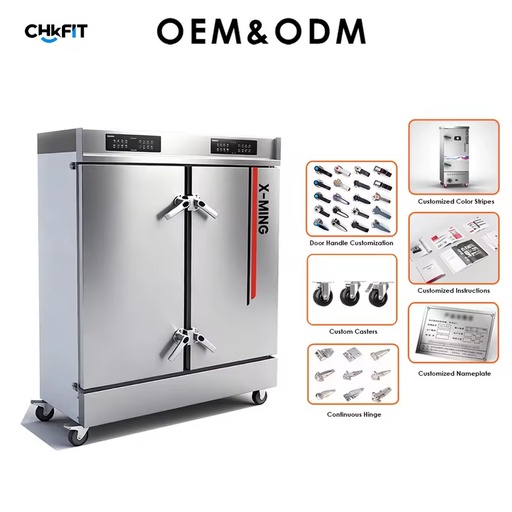 Manufacturer Direct Industrial Electric Rice Meat Food Steamer Cooker Machine for Restaurant Kitchen