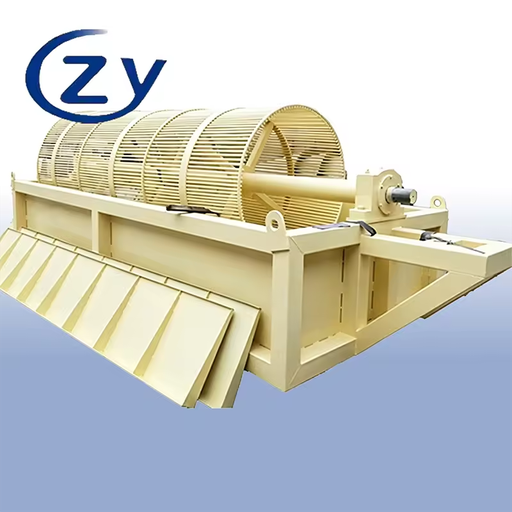 Industrial Rotary Peeler for Efficient Cassava Peeling with Low Breakage in Starch Production Lines