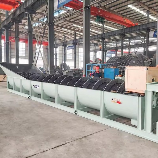 Stone Washing Machine 100TPH Spiral Washer Recycling System Construction Sand Mining Tailings Processing Spiral Sand Washing