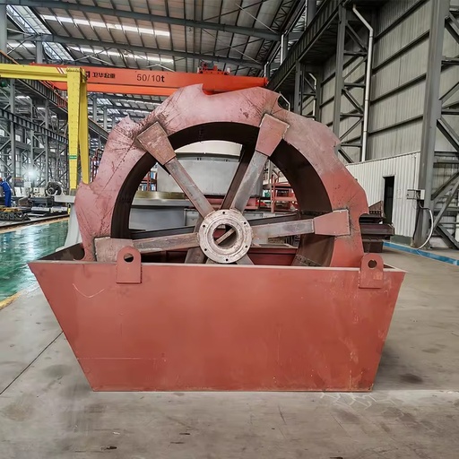 New High Efficiency Wheel Sand Washing Machine with High Manganese Steel 20-180t/h Capacity for Sand and Gravel Production Line