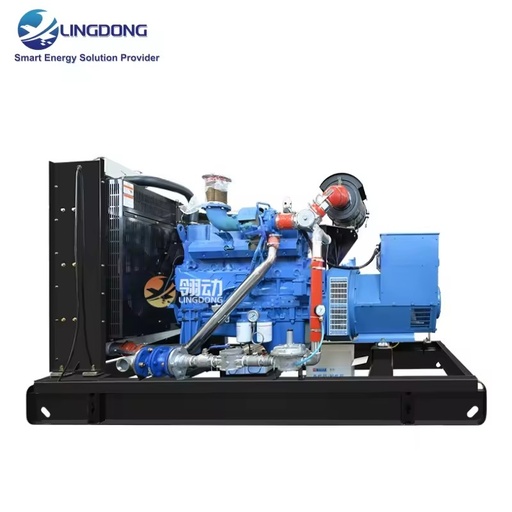 150kW Biogas Engine Generator Set Nice Price 150Kilowatt 180kVA Genset Yuchai YC6MK270N-D30 Power for Food Processing Plant