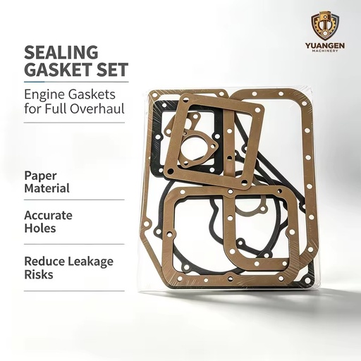 Full Set Gasket Kit Complete Engine Paper Gasket Repair Kit for Single Cylinder Water Cooled Agricultural Diesel Engine