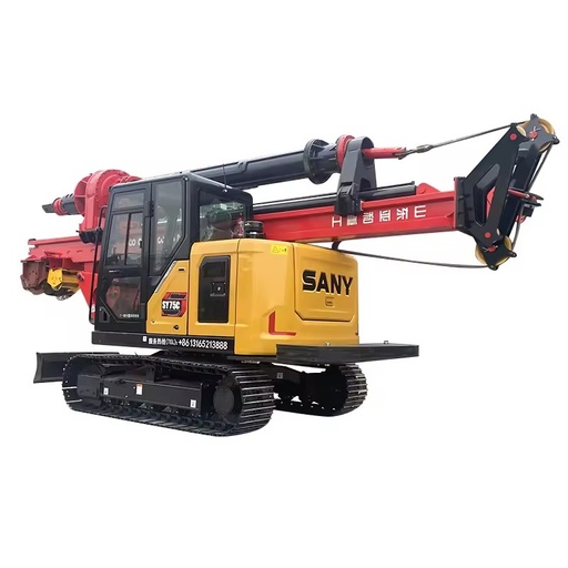 Low Price High Efficiency Yahe Heavy Industry DR-80 Hydraulic Rotary Drilling Rig Gear Core Components 55KW Power 350-1500mm