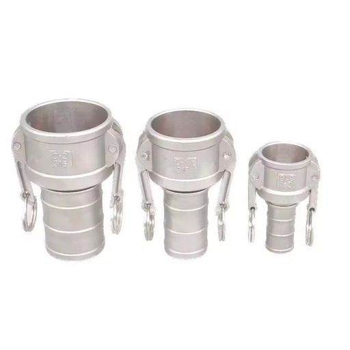 Stainless Steel Forged High Pressure Polished Camlock and Groove Fittings Quick Couplings Type C for Oil & Gas Industry